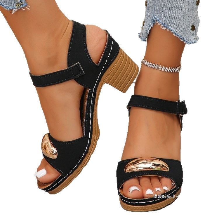Sandales Orthopédiques Chics au Design Unique