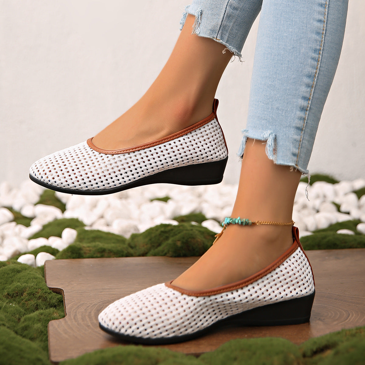 Chaussures Orthopédiques Gracieuses au Look Moderne
