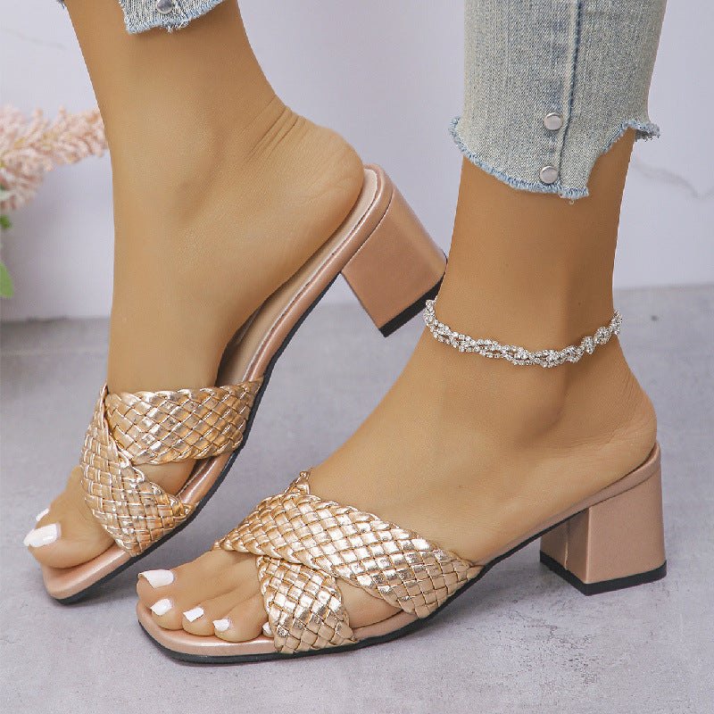 Sandales Orthopédiques Gracieuses au Look Moderne