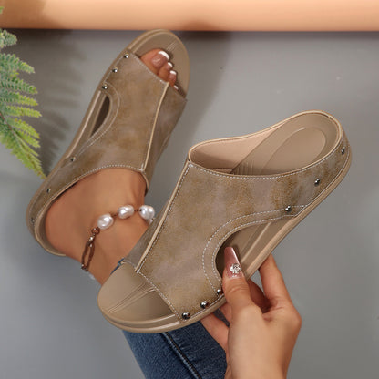 Sandales Orthopédiques Gracieuses au Look Moderne