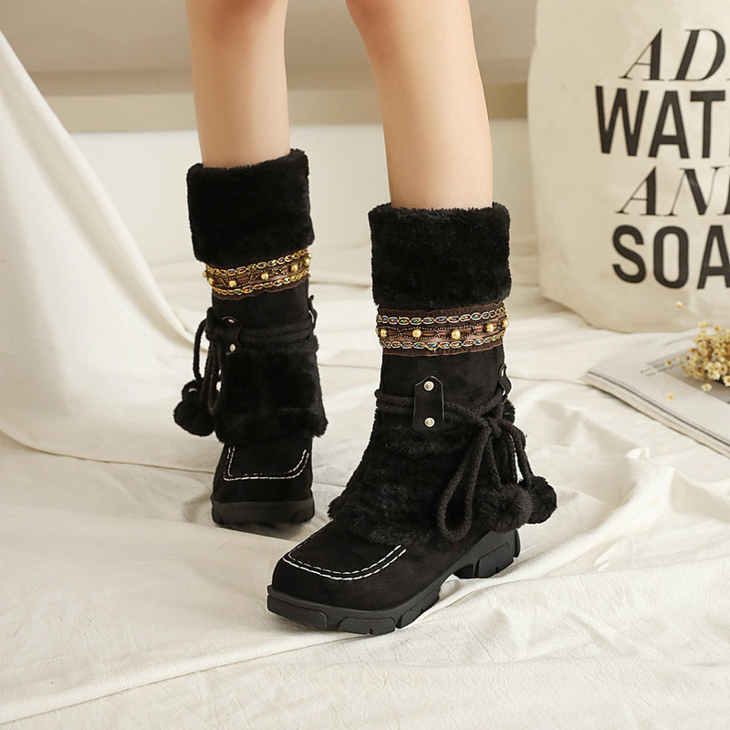 Bottes Orthopédiques Chics au Design Unique