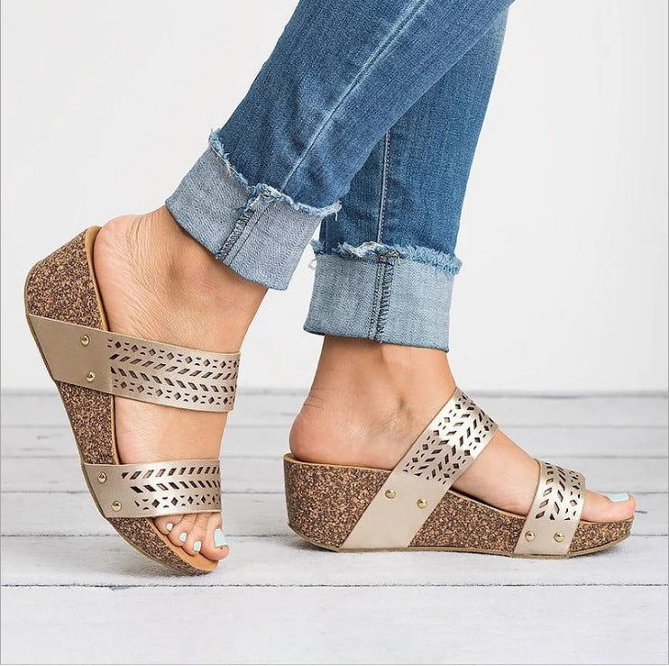 Sandales Orthopédiques Gracieuses au Look Moderne
