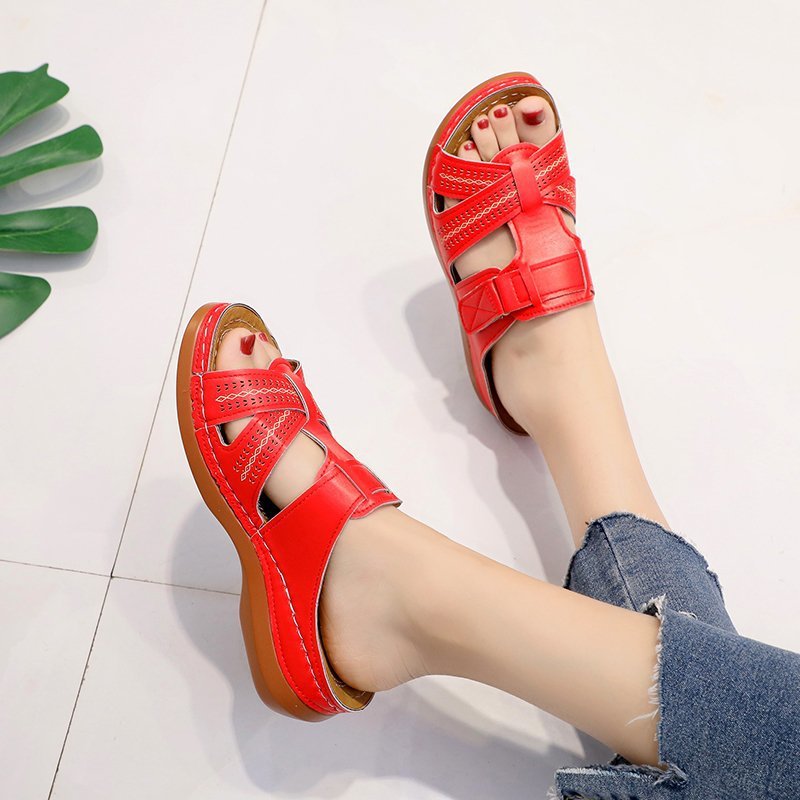 Sandales Orthopédiques Gracieuses au Look Moderne