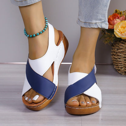 Sandales Orthopédiques Gracieuses au Look Moderne