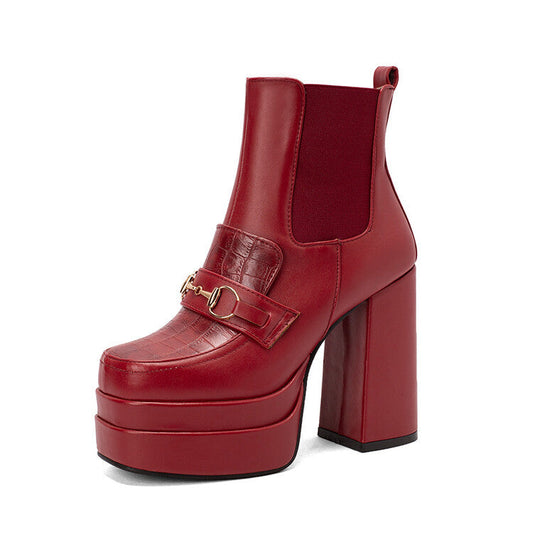 Bottes orthopédiques d'inspiration vintage
