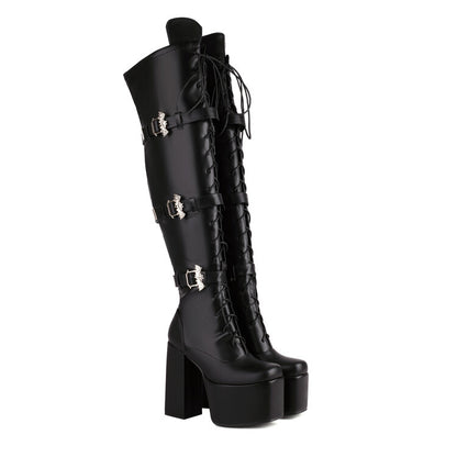Bottes Orthopédiques Gracieuses au Look Moderne