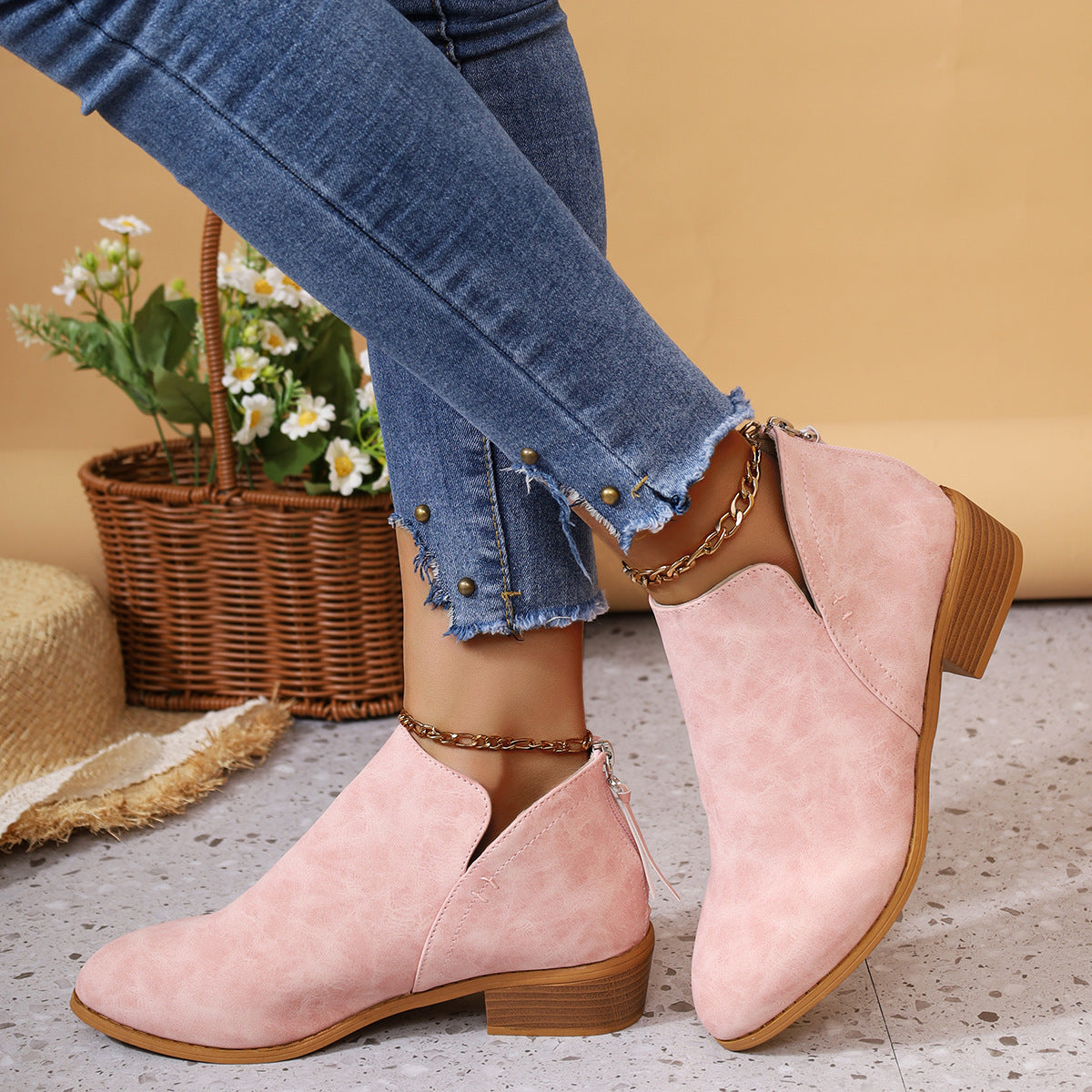 Bottes Orthopédiques Gracieuses au Look Moderne