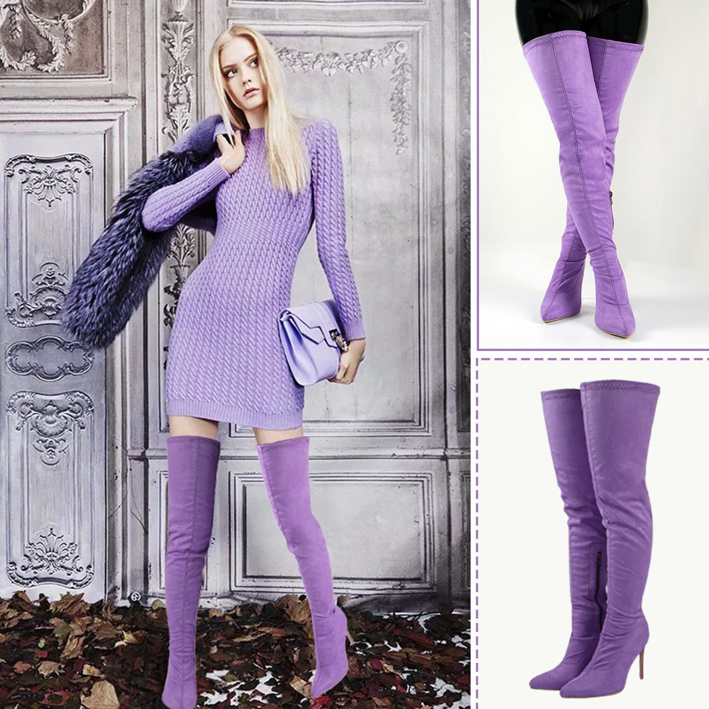 Bottes Orthopédiques Chics au Design Unique