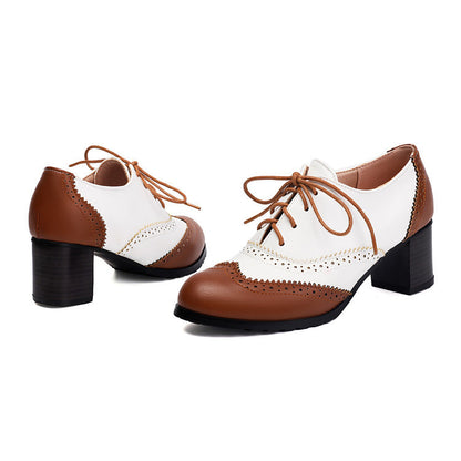 Chaussures Orthopédiques d'Inspiration Vintage
