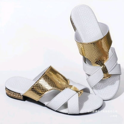 Sandales Orthopédiques Gracieuses au Look Moderne