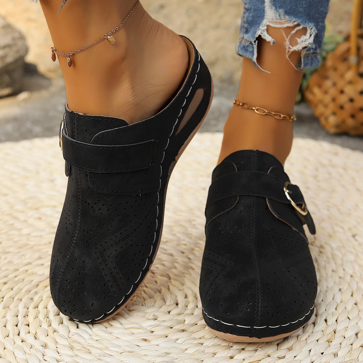 Sandales Orthopédiques Chics au Design Unique