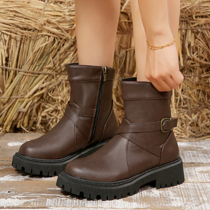 Bottes Orthopédiques Classiques au Style Intemporel