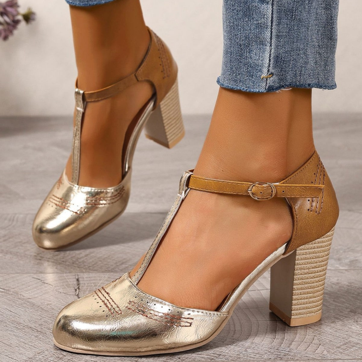 Sandales Orthopédiques Gracieuses au Look Moderne