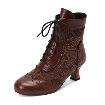 Bottes Orthopédiques d'Inspiration Vintage