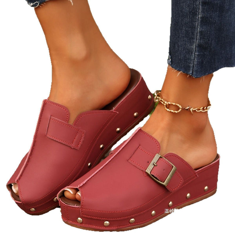 Sandales Orthopédiques Gracieuses au Look Moderne