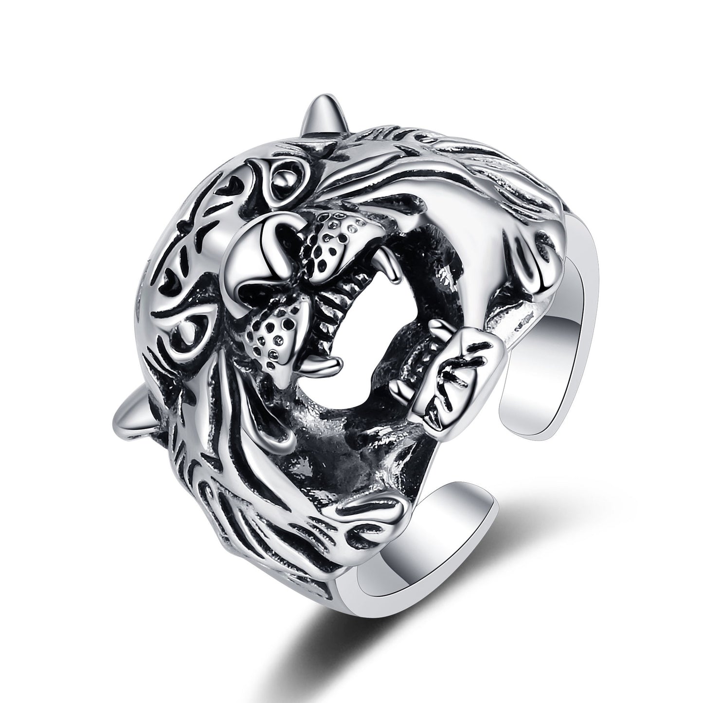 Argent Bague artisanal délicat