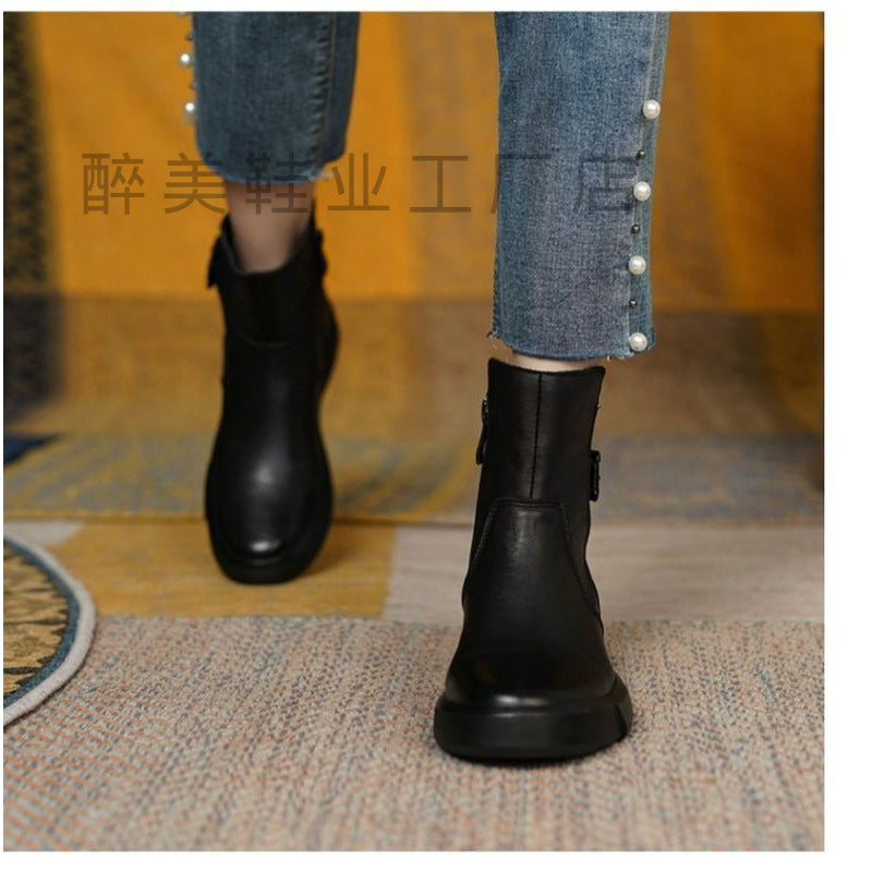Bottes Orthopédiques Gracieuses au Look Moderne