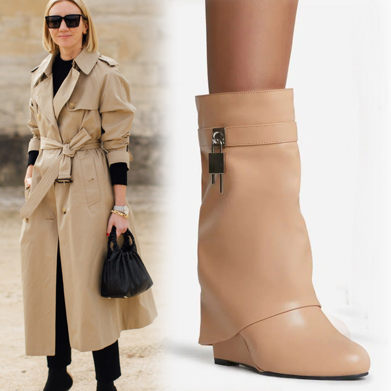 Bottes Orthopédiques Gracieuses au Look Moderne