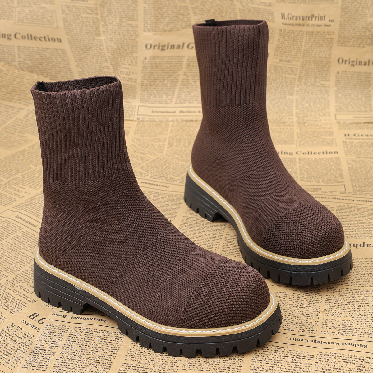 Bottes Orthopédiques Gracieuses au Look Moderne