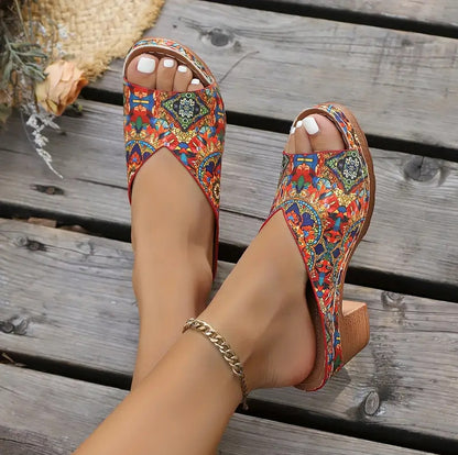 Sandales Orthopédiques Gracieuses au Look Moderne