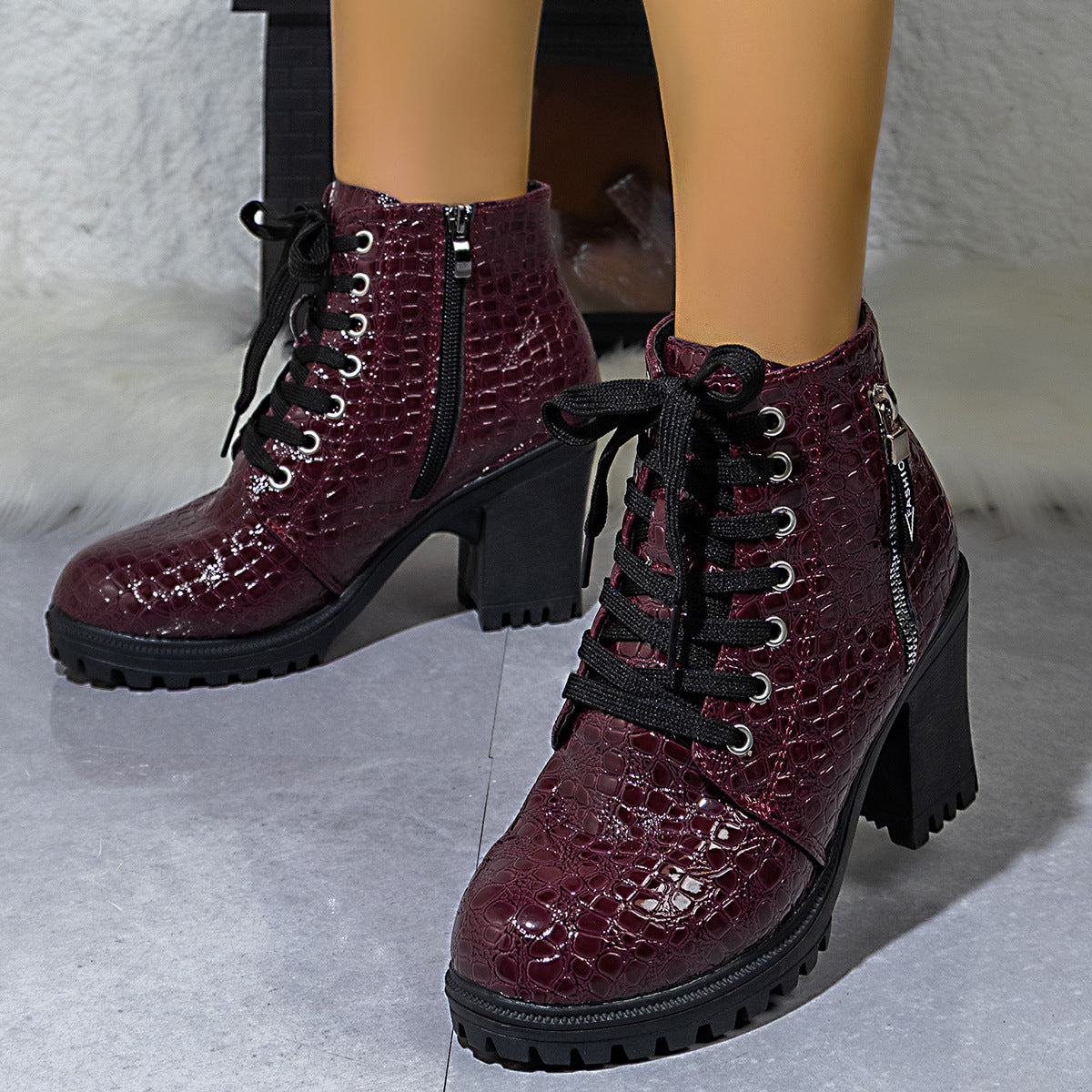 Bottes Orthopédiques Chics au Design Unique