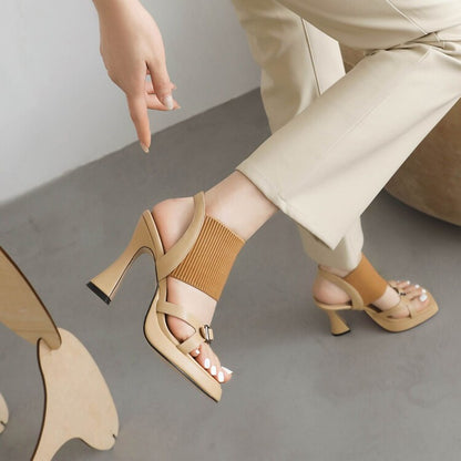 Sandales Orthopédiques Gracieuses au Look Moderne
