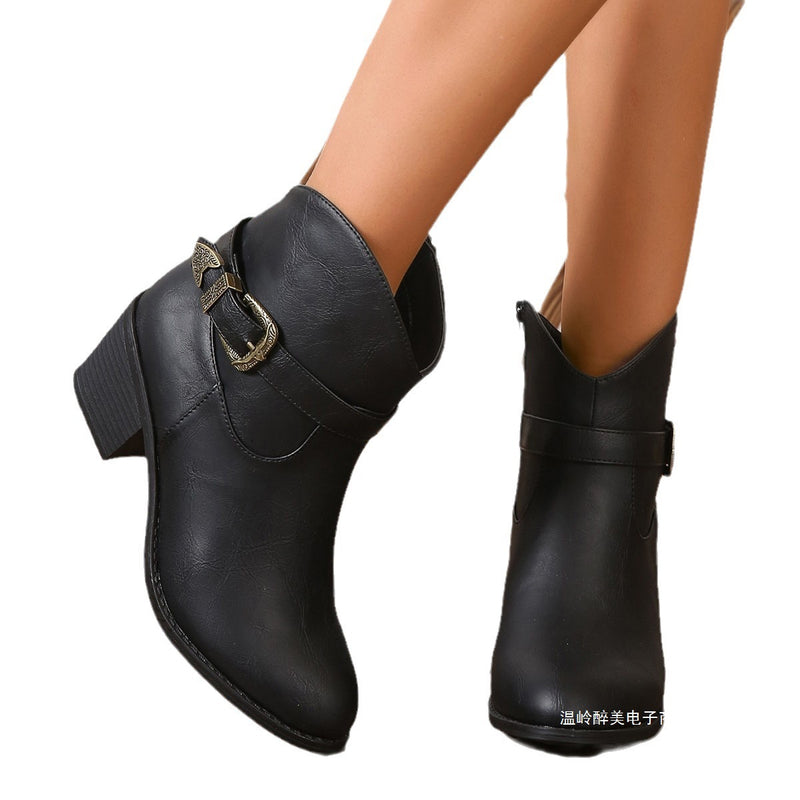 Bottes Orthopédiques Gracieuses au Look Moderne