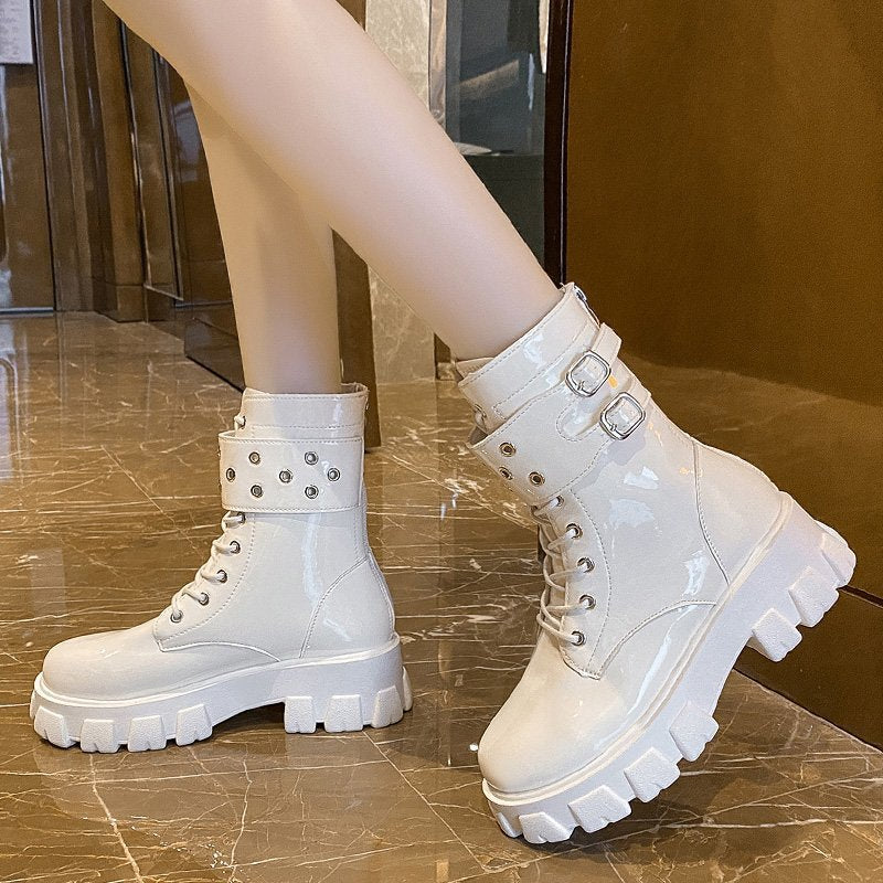Bottes Orthopédiques Gracieuses au Look Moderne