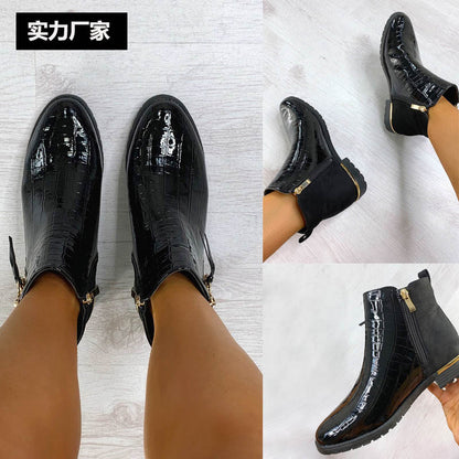 Bottes Orthopédiques Gracieuses au Look Moderne
