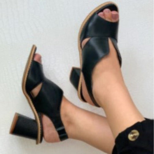 Sandales Orthopédiques Gracieuses au Look Moderne