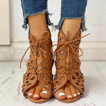 Sandales Orthopédiques Gracieuses au Look Moderne
