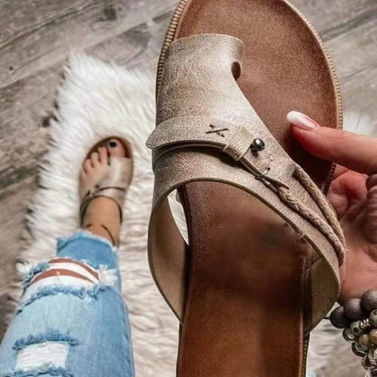 Sandales Orthopédiques Chics au Design Unique