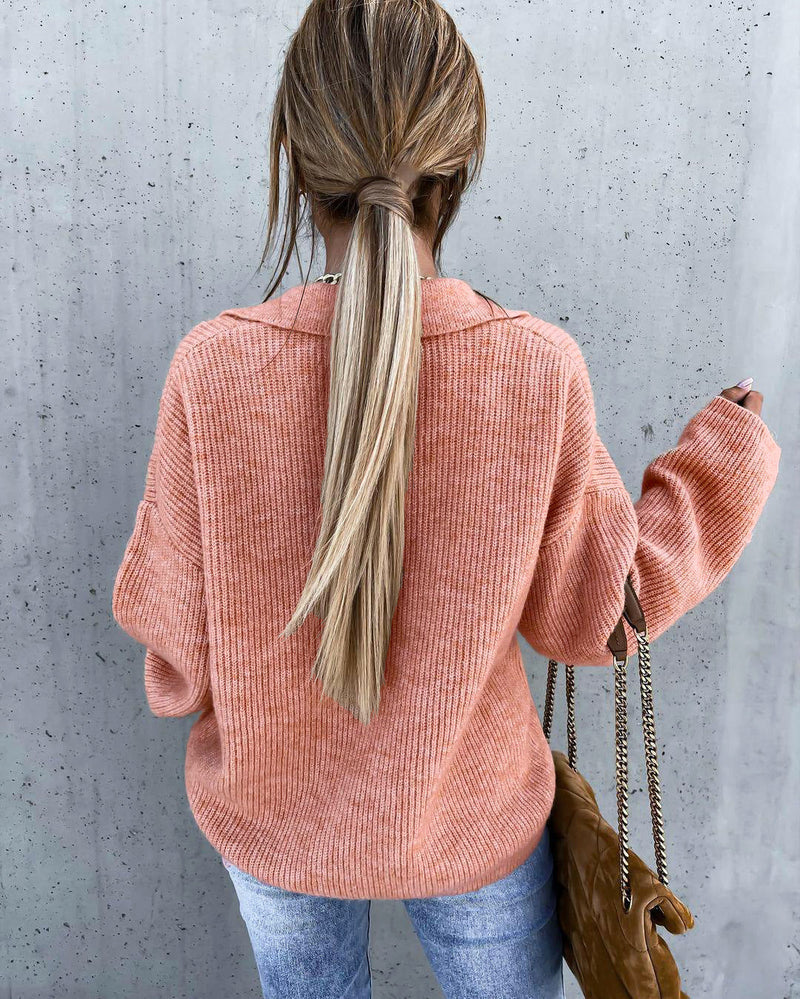 Pull au design classique