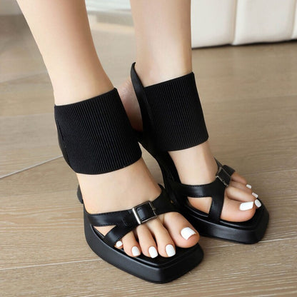 Sandales Orthopédiques Gracieuses au Look Moderne
