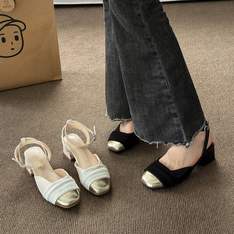 Sandales Orthopédiques Gracieuses au Look Moderne