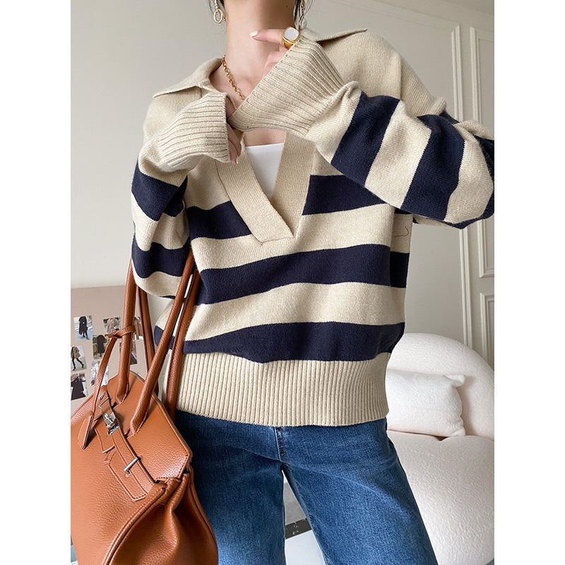 Pull au design réfléchi