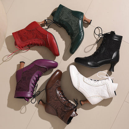 Bottes Orthopédiques d'Inspiration Vintage