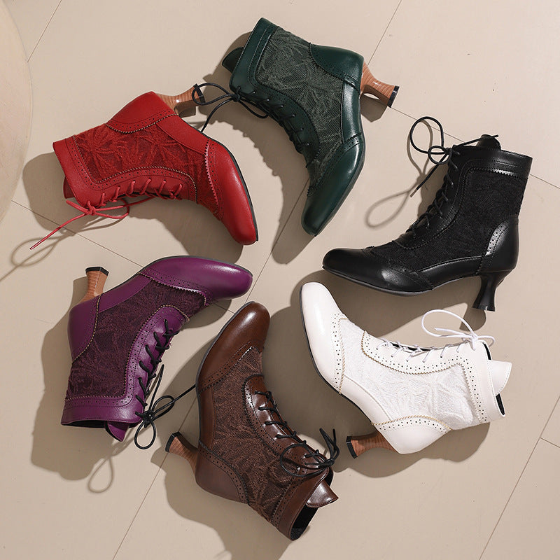 Bottes Orthopédiques d'Inspiration Vintage