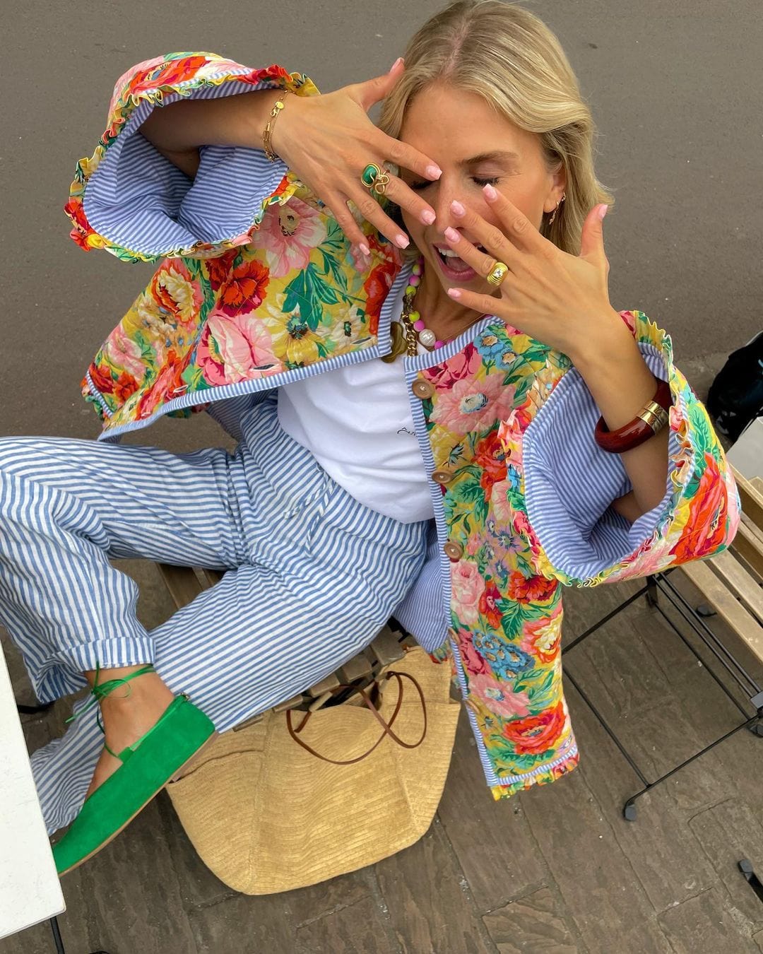 EP | Veste de transition colorée