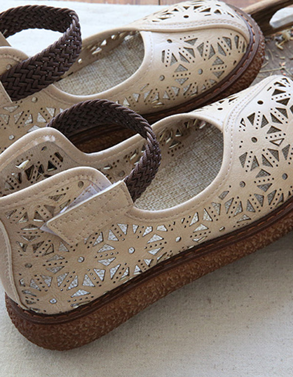 SL | Découpe florale Chaussures Slipper