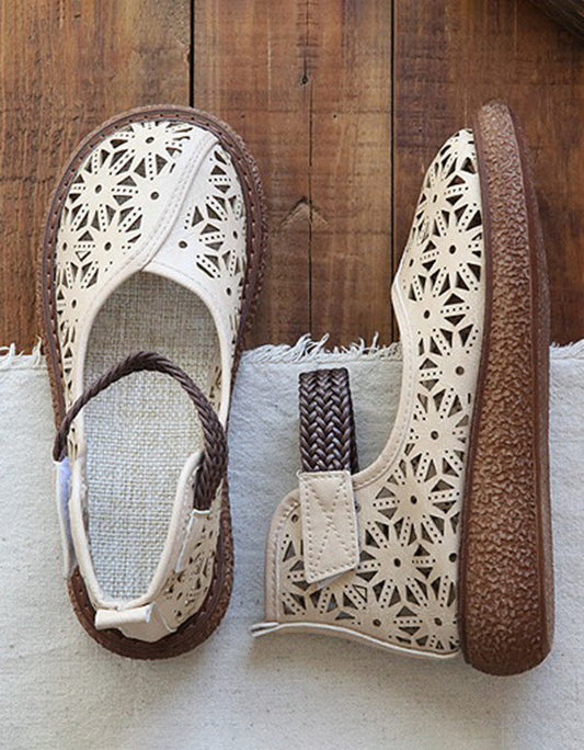 SL | Découpe florale Chaussures Slipper