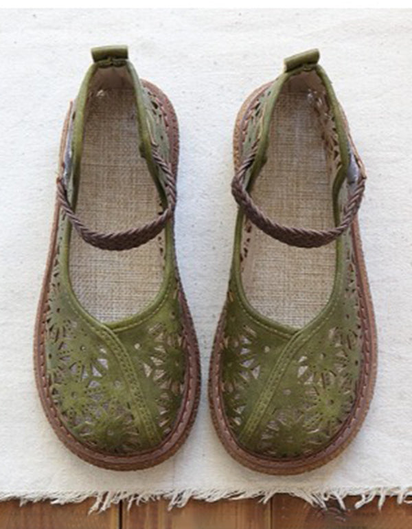 SL | Découpe florale Chaussures Slipper