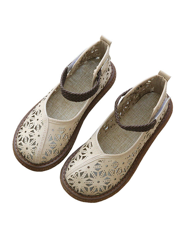 SL | Découpe florale Chaussures Slipper