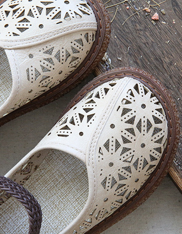 SL | Découpe florale Chaussures Slipper