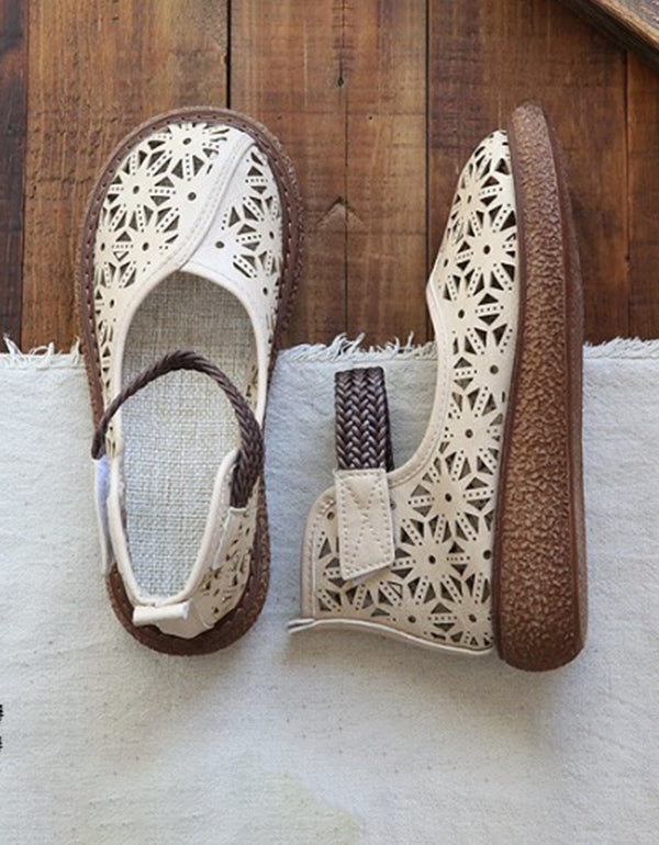 SL | Découpe florale Chaussures Slipper