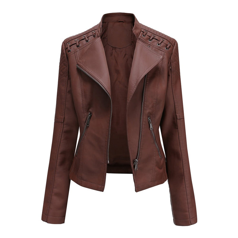 EP | Veste en cuir pour femmes
