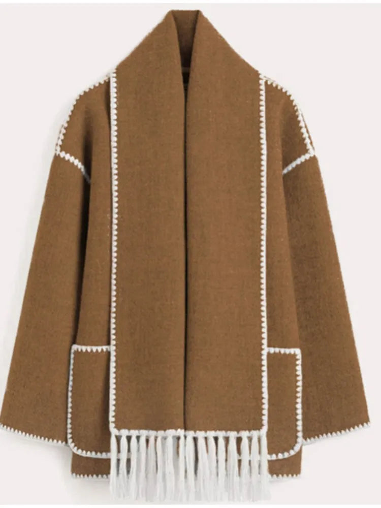 EP | Écharpe et veste chaudes stylées