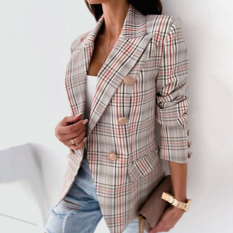 EP | Veste minimaliste à motifs pour femmes