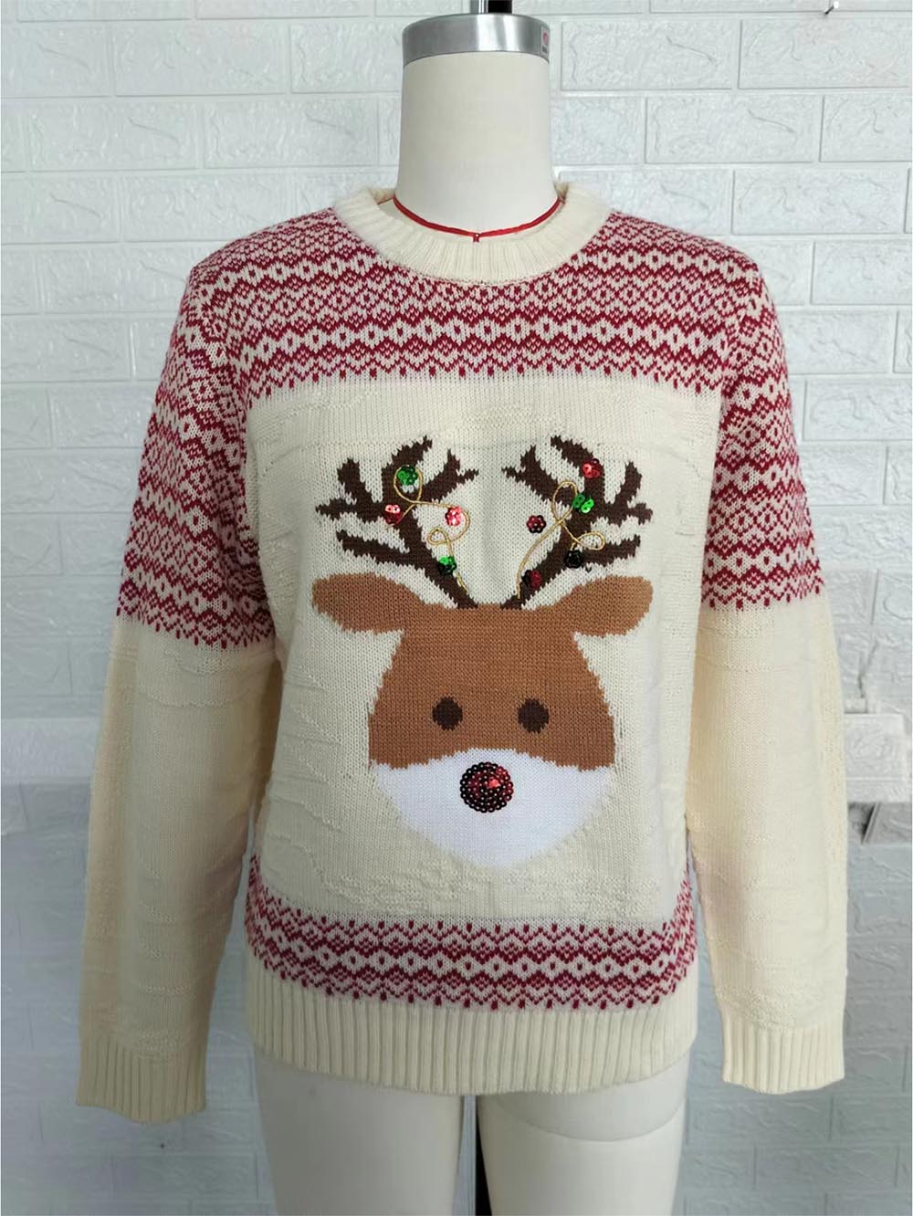 Pull au design classique