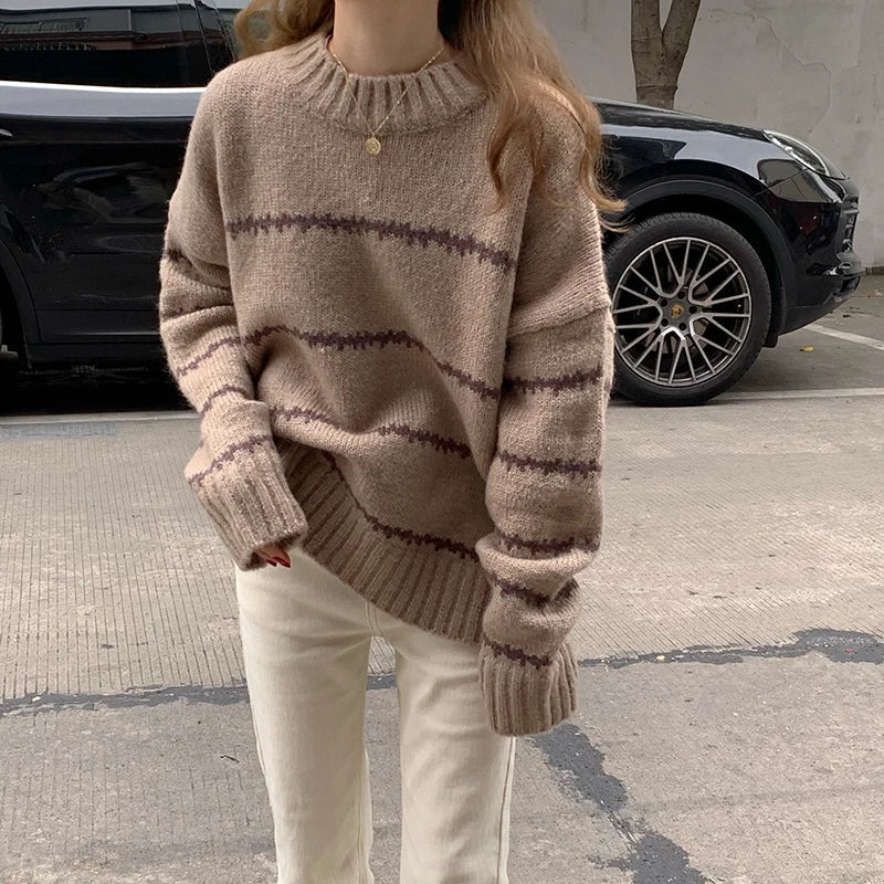Pull au design classique
